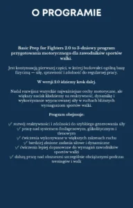 Podglad planu Basic Prep for Fighters 2.0